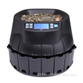 Euro Coin Counter Black Coin Counter and Sorter with LED Screen Manufactory